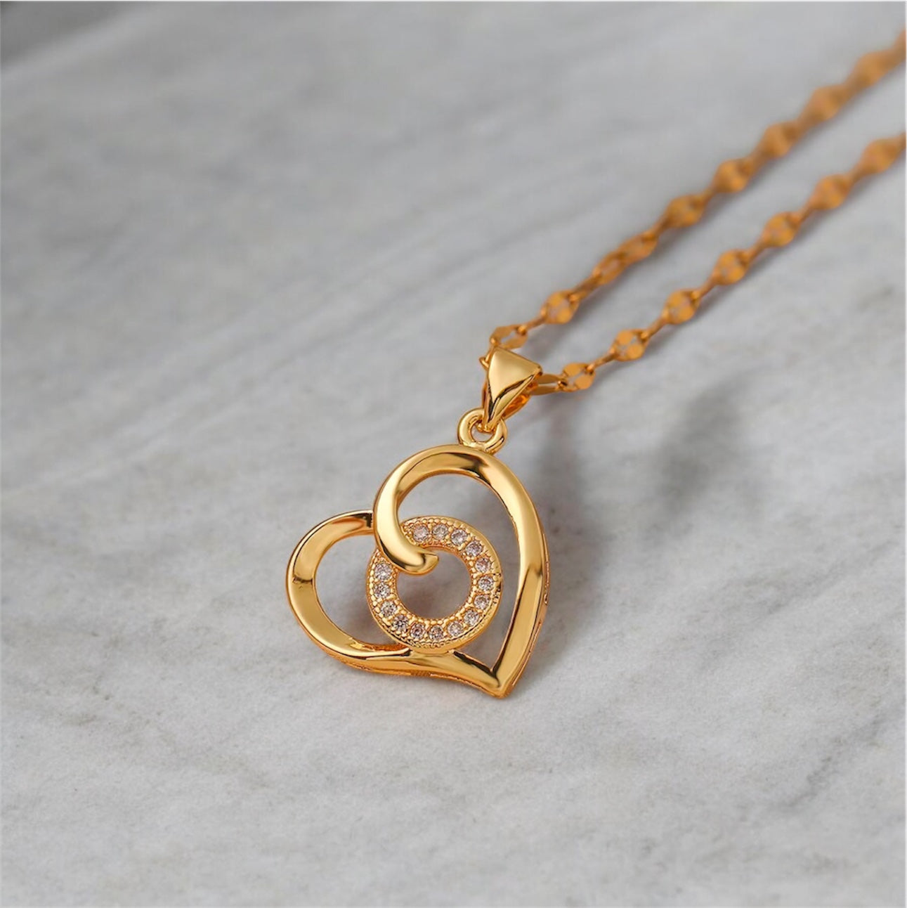 heart necklace