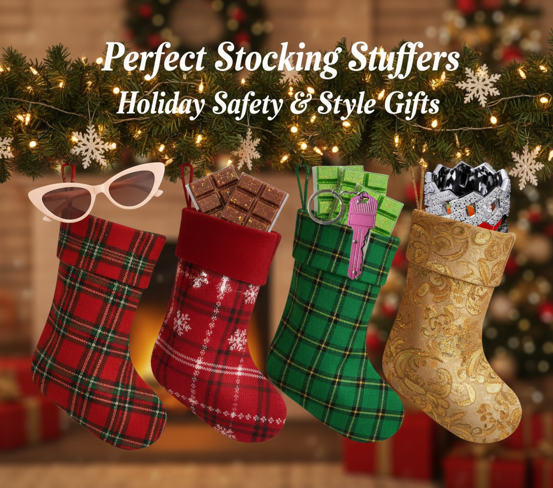 Holiday Stocking Stuffers Banner - Five Products with Ring